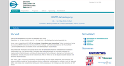 Desktop Screenshot of jt2010.dgzfp.de